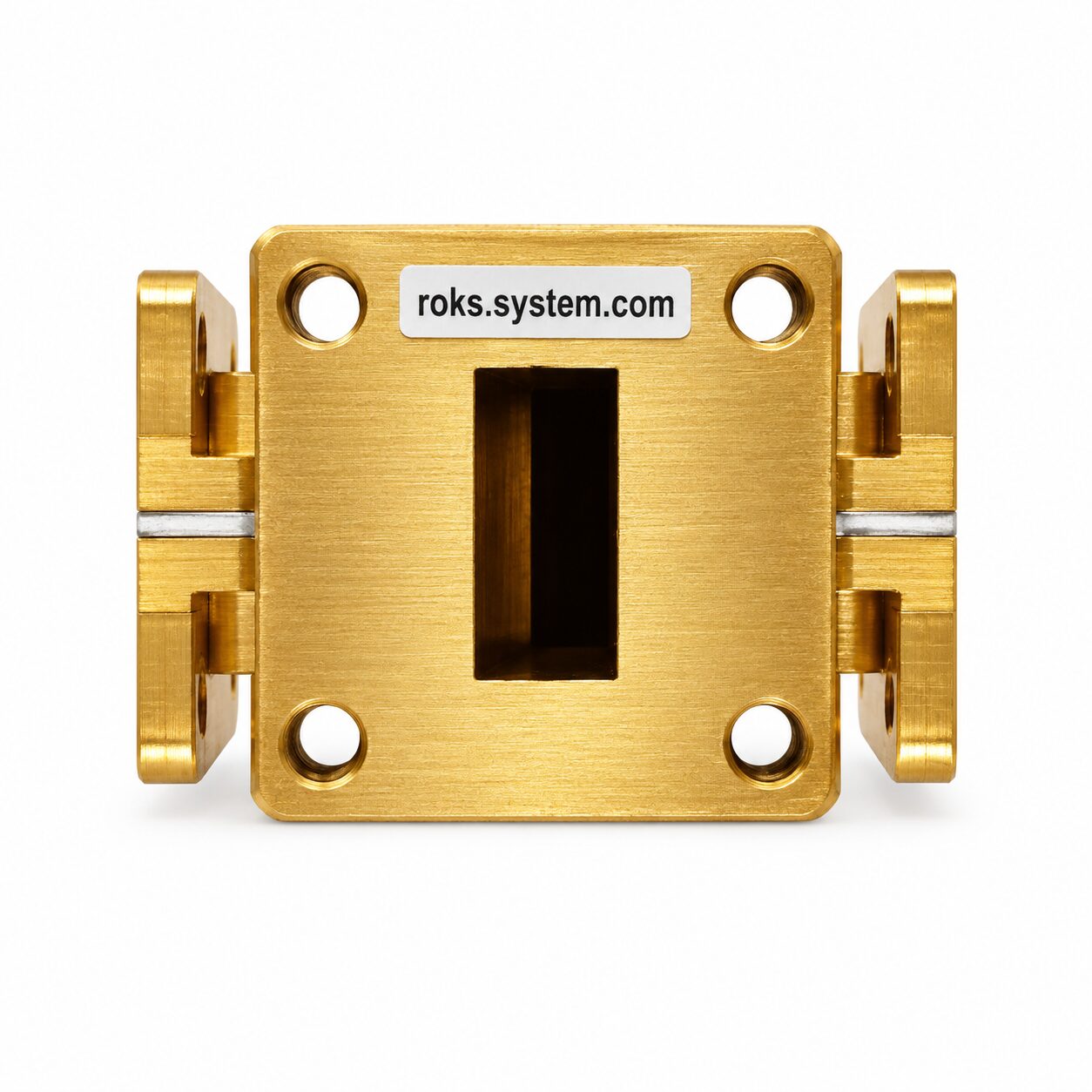 Ku-band 1:2 E-plane waveguide power divider for SAT VSAT, anti-phase outputs, 0.5 dB insertion loss, -25 dB return loss, 6-7 dB isolation