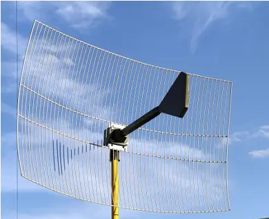 2.3 GHz Parabolic Wi-Fi Antenna with Grid Reflector