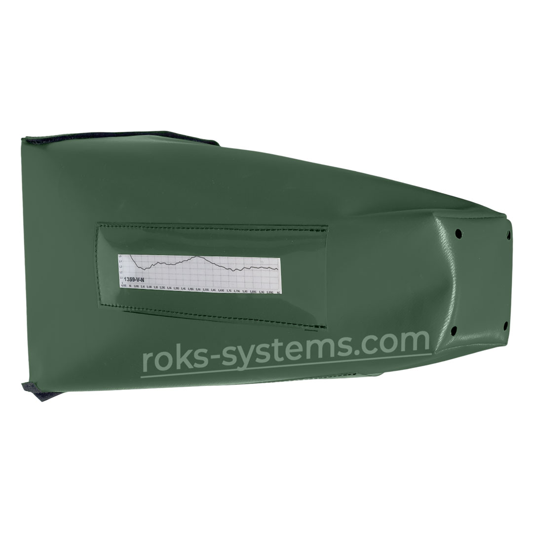 5050-6000 MHz horn antenna 20 dBi, dual H/V simultaneous, 2×N-Female 50 Ohm, VSWR≤1.5, 20°×20°, 224×224×405 mm, 1.2 kg