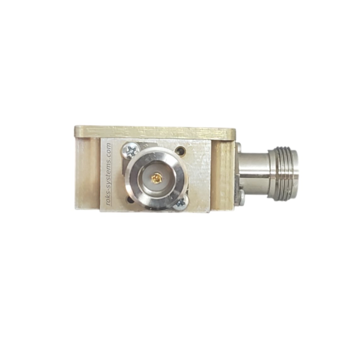 Dual-band Wi-Fi diplexer 2.4-2.5 & 5.15-5.95 GHz, N-Female 1+2, COM/2.4/5.8 ports, IL≤1.0 dB, iso≥39.9/≥31.0 dB, VSWR 1.27/1.3/1.3-1.33