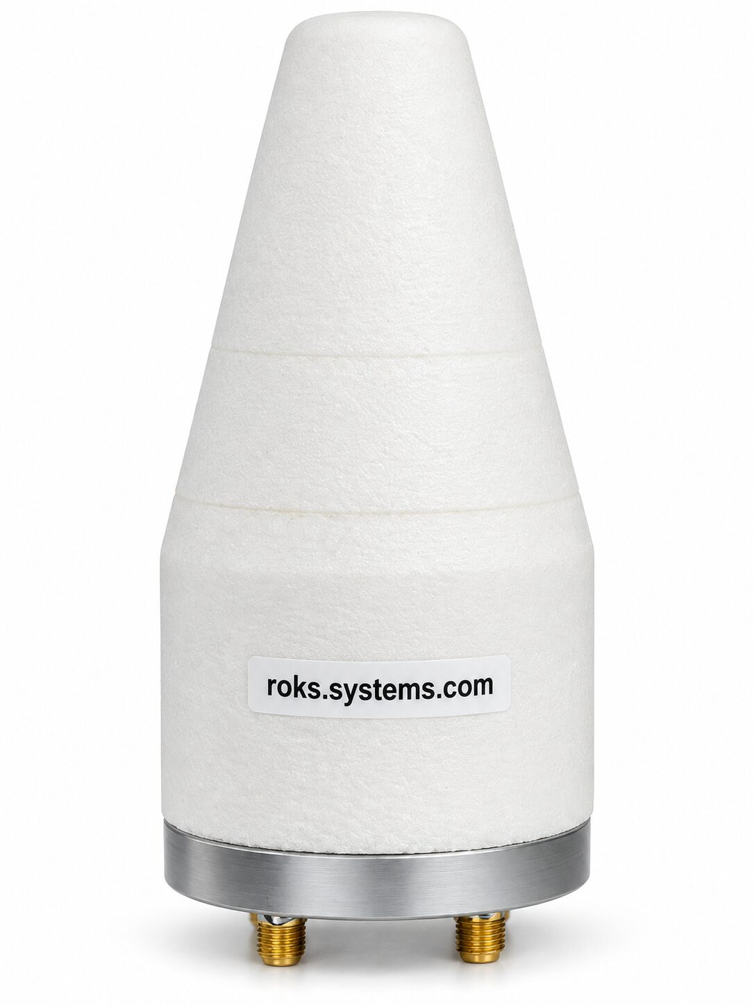 DRA-125WB broadband dual-polarization antenna feed 3.6-17.7 GHz, 10-12 dBi, 50 Ohm, 2x SMA female, 100 W